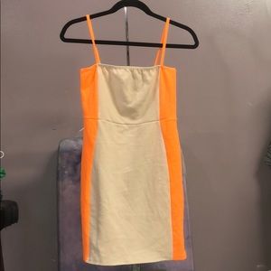 Neon Orange Dress